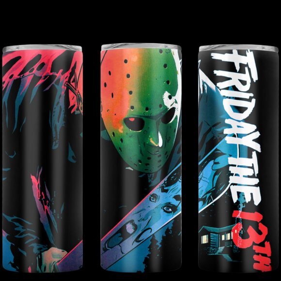 Eclectic Wallflower Other - Friday the 13th metal insulated tumbler